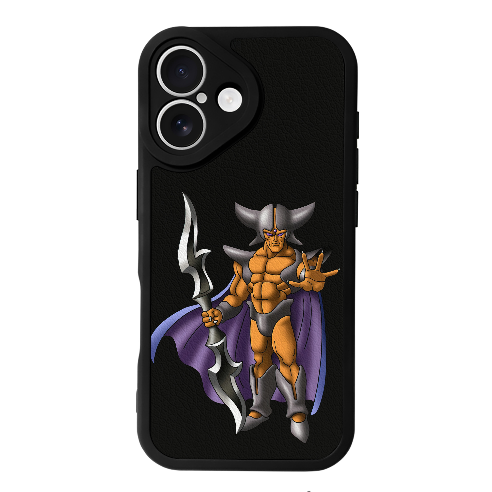 （画像用） ドラゴンクエスト Doragon Kuesuto Dragon Quest 【iPhone 16シリーズ対応】シリコンスマホケース（レザー調） 材質：シリコン